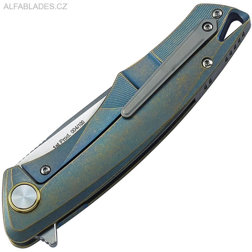 BESTECH KNIVES BT1707A Dolphin Gold