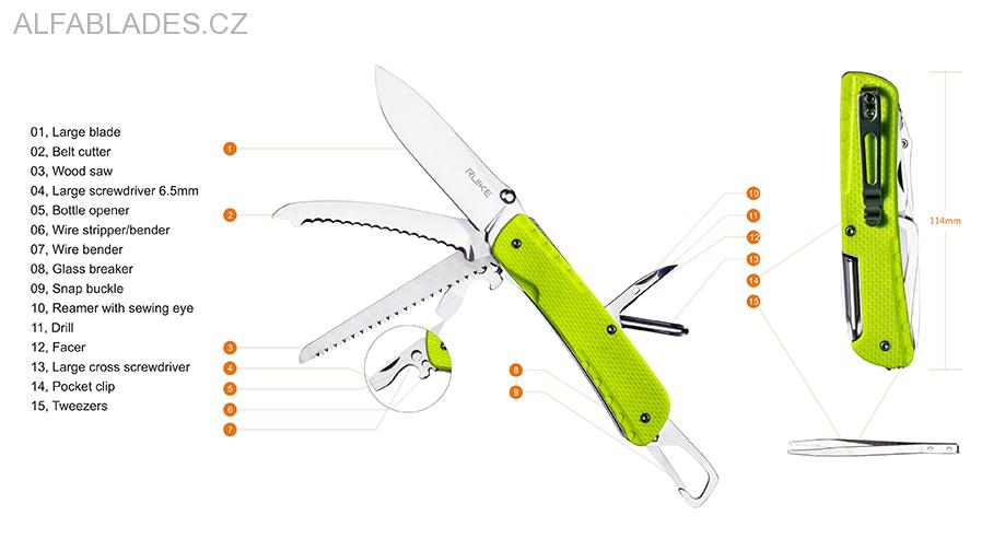 RUIKE LD43 Rescue Knife