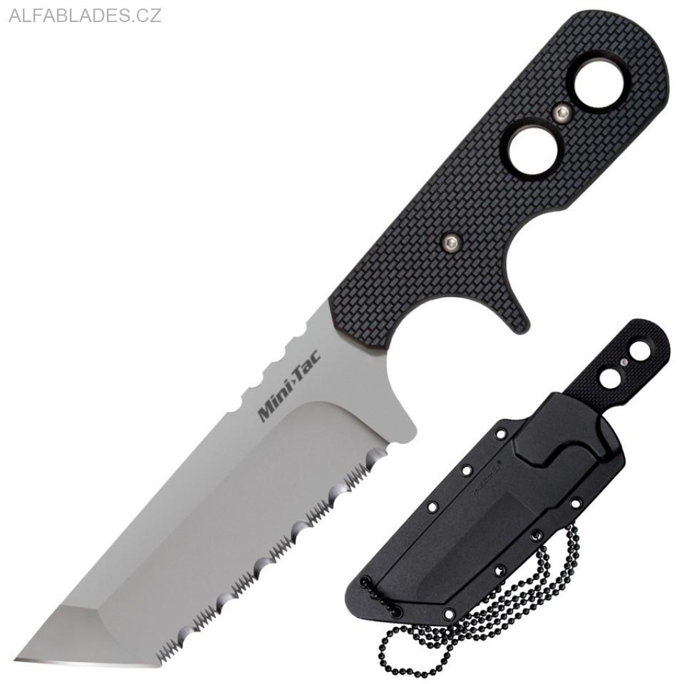 COLD STEEL Mini Tac Tanto Serrated