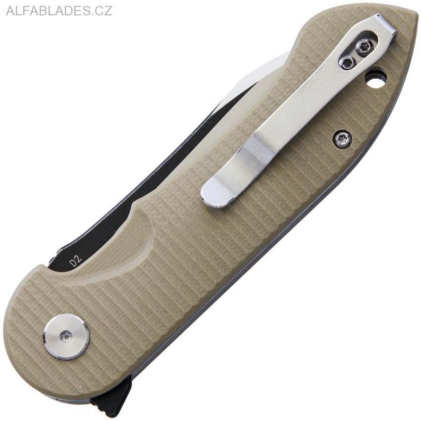 BESTECH KNIVES Torpedo TwoTone/Beige