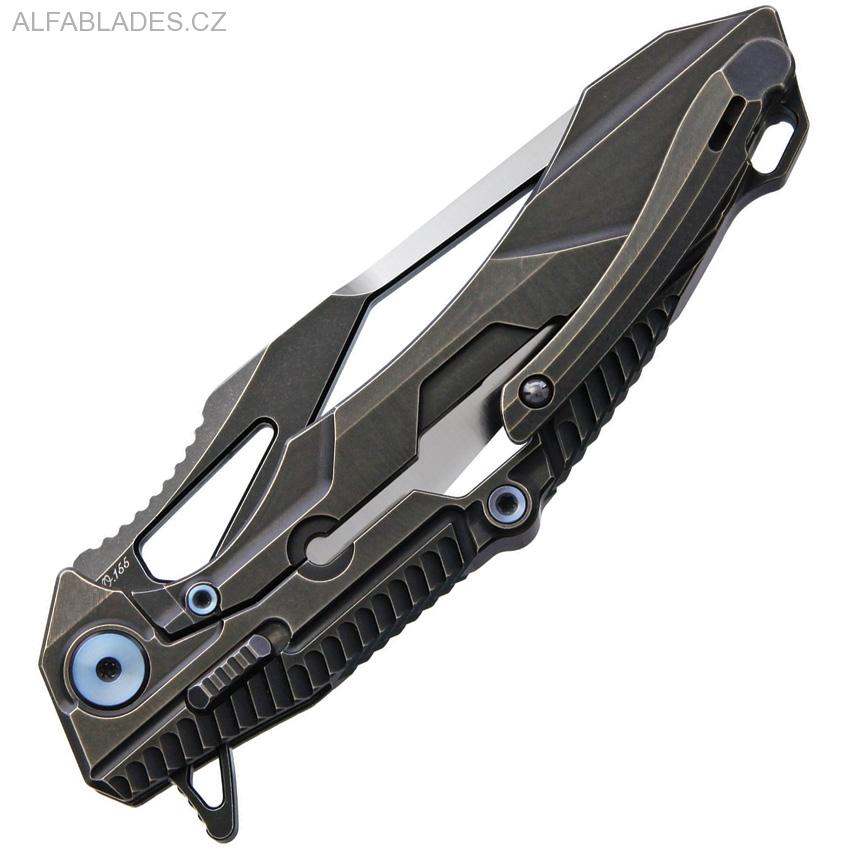 RIKE KNIFE M1 Black Stonewash