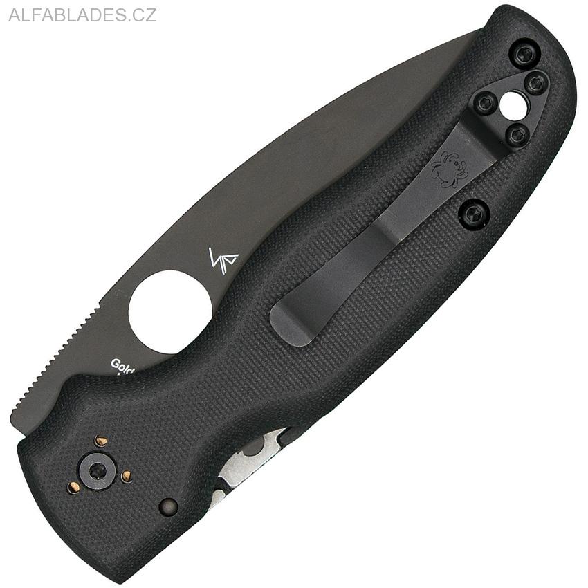 SPYDERCO Shaman Black DLC
