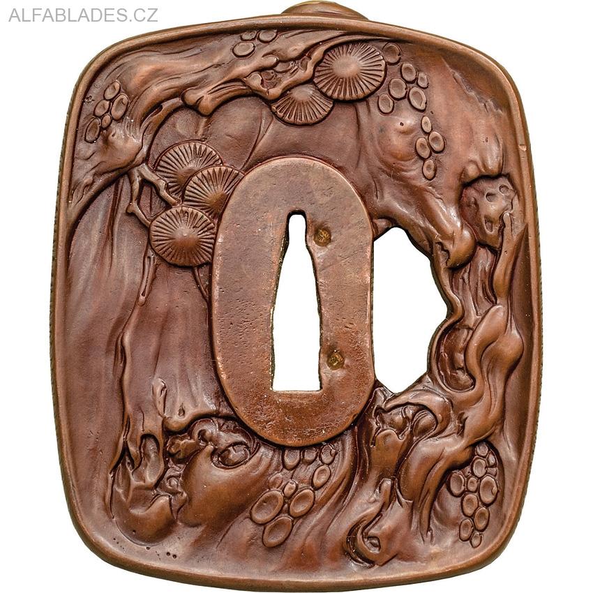 DRAGON KING Pine Crane Katana