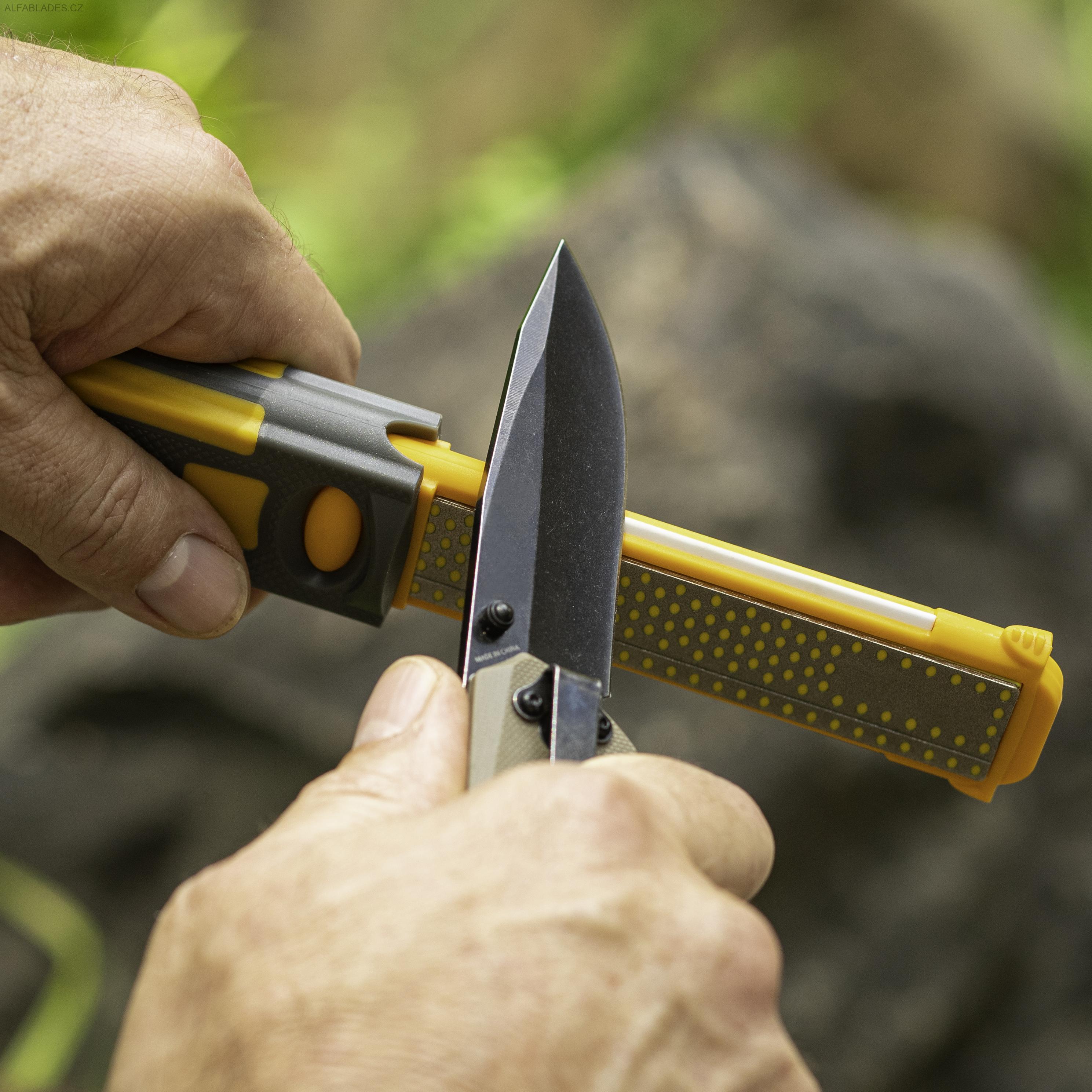 SMITH'S SHARPENERS PackPal Diamond Combination Sharpener