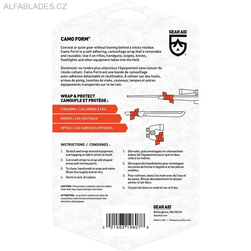 GEAR AID Camo Form Self Cling Wrap Realtree Edge