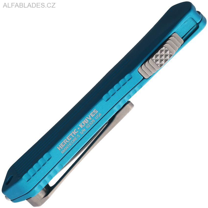 HERETIC KNIVES Manticore-S ClipPoint Blue/SW