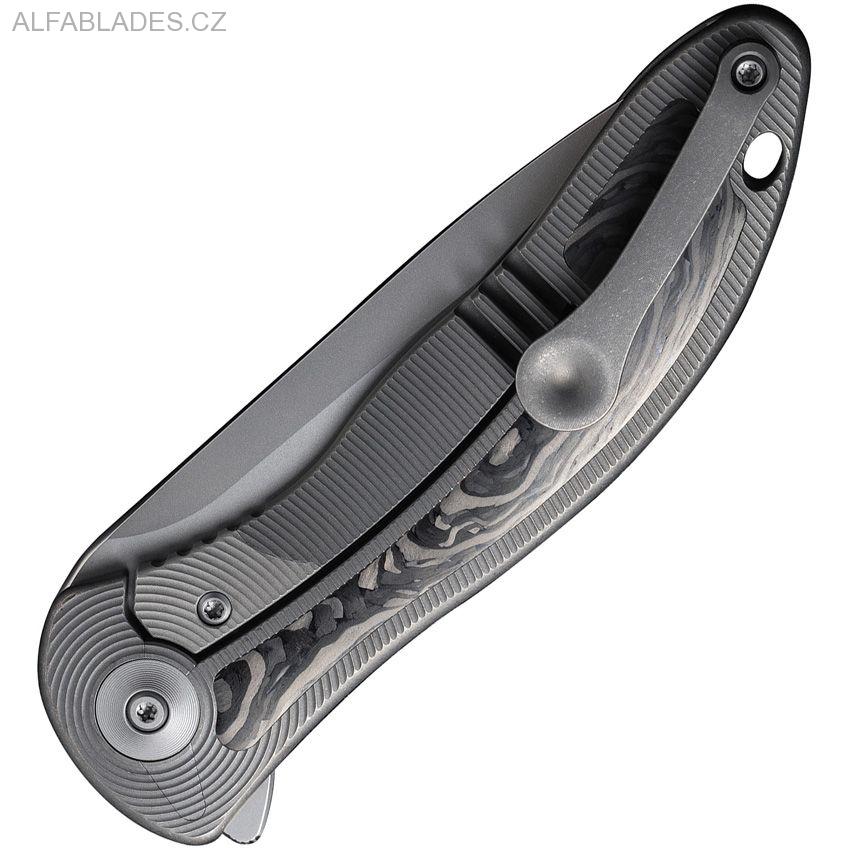 WE KNIFE 18046CF-1 Synergy2v2 Ti/CF