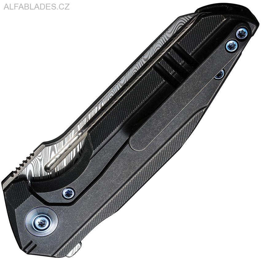 WE KNIFE 21017-DS1 StarHawk Belad Damascus/Black