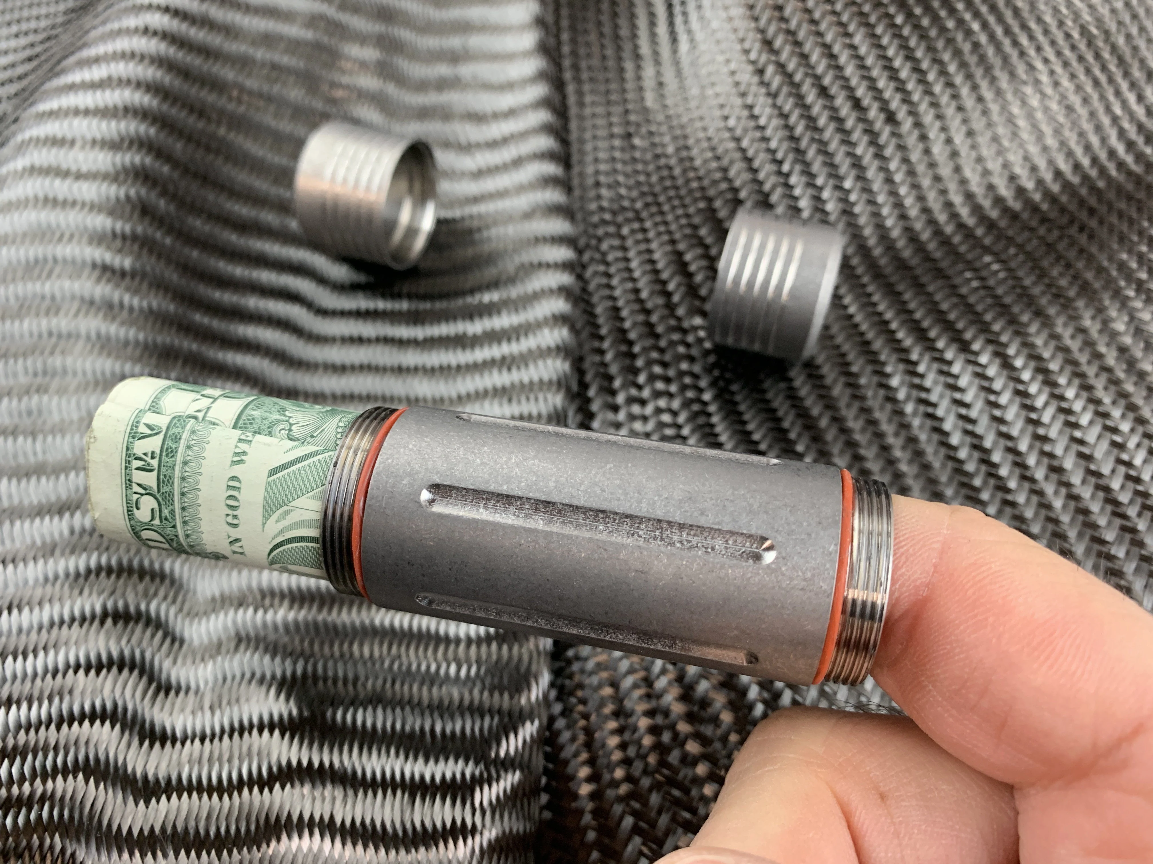 MARATAC Dual Pass Titanium Capsule