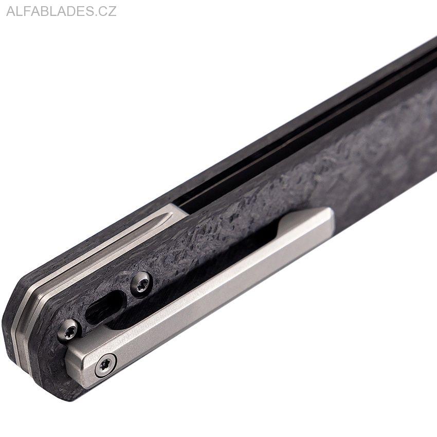 TEKTO KNIVES F2 Bravo Forged Carbon/Silver Accents