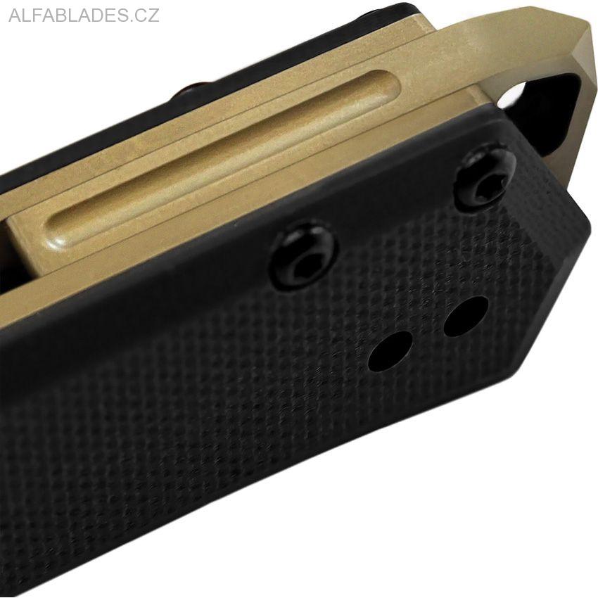 TEKTO KNIVES F1 Alpha Black G-10/Bronze Accents