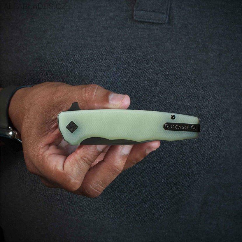 OCASO Strategy Black PVD/ Jade G-10