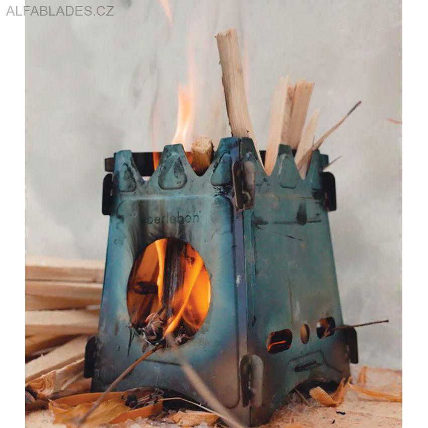 ÜBERLEBEN Stoker Stove Titanium