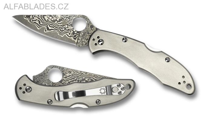 SPYDERCO Endura 4 Damascus/Ti