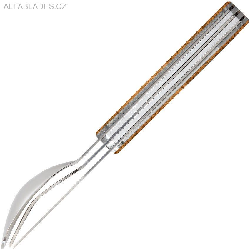 AKINOD 12H34 Magnetic Cutlery Set Downtown Orange