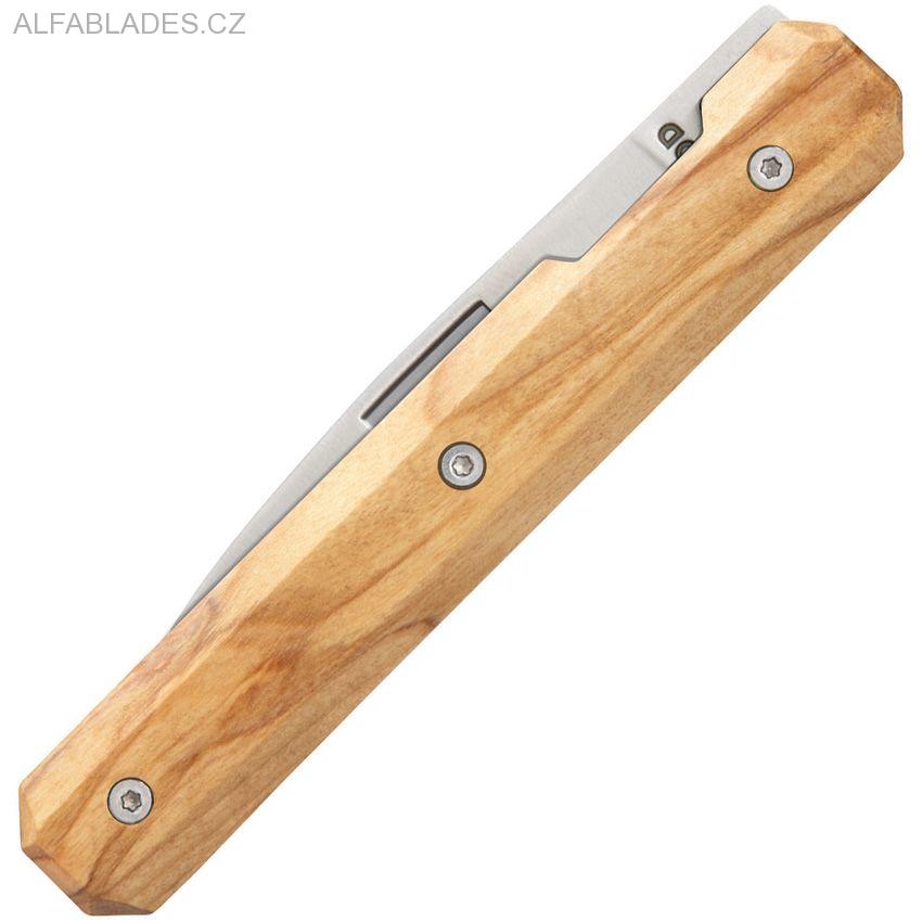 AKINOD 18H07 Paring Linerlock Olive