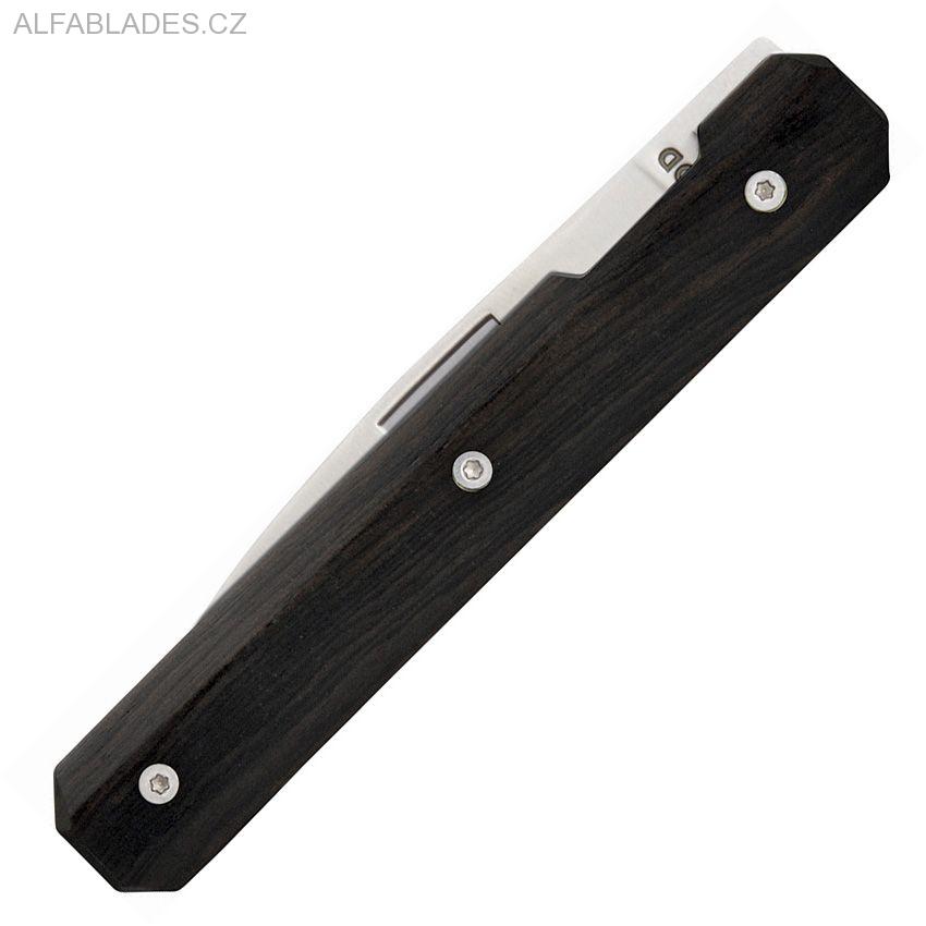 AKINOD 18H07 Paring Linerlock Ebony