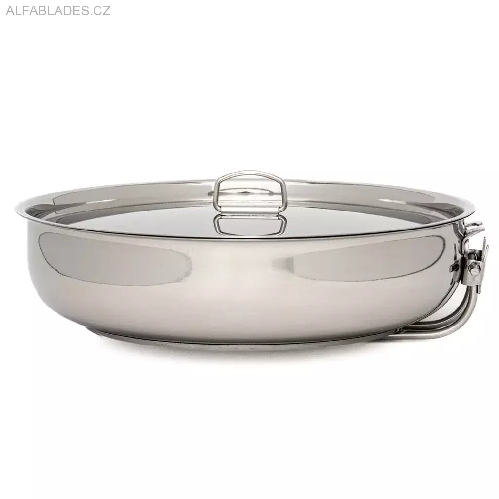 PATHFINDER 8" Stainless Steel Skillet and Lid