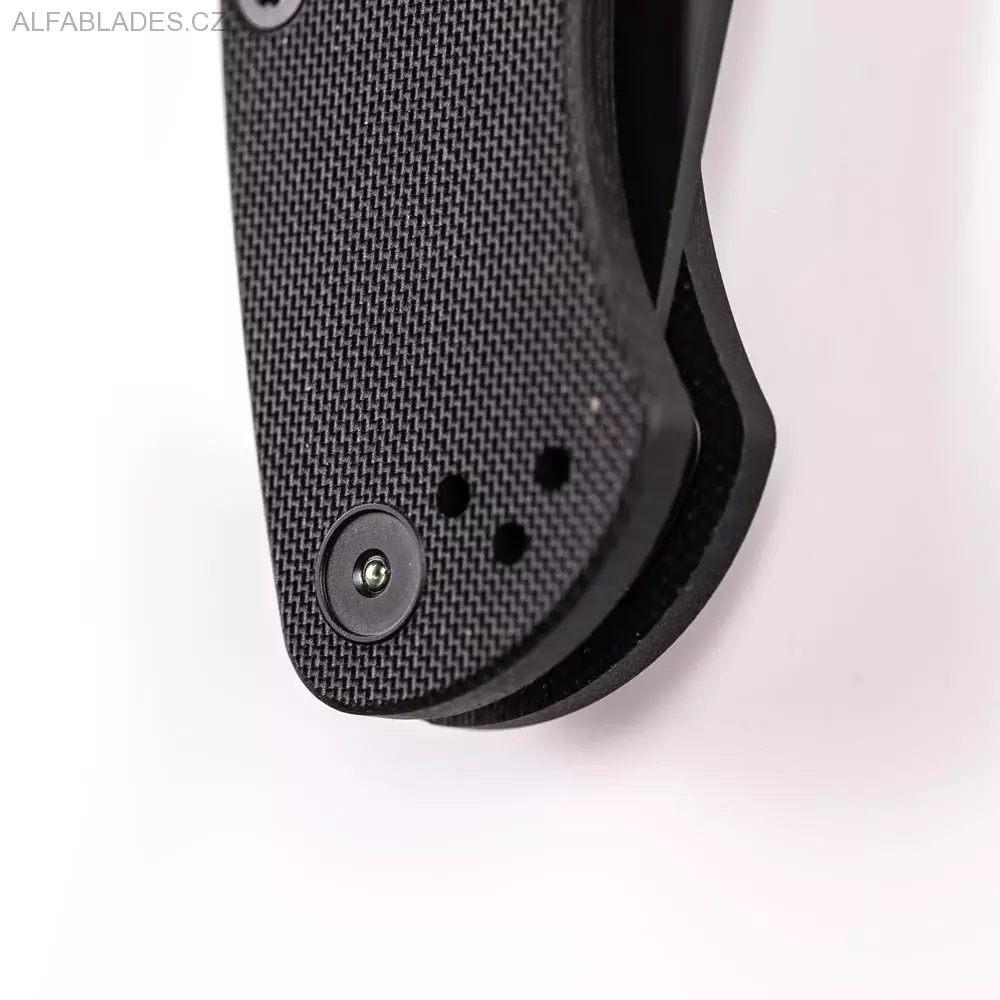 GLOW RHINO Tritium Lanyard Hole Plug for Spyderco Knives Black