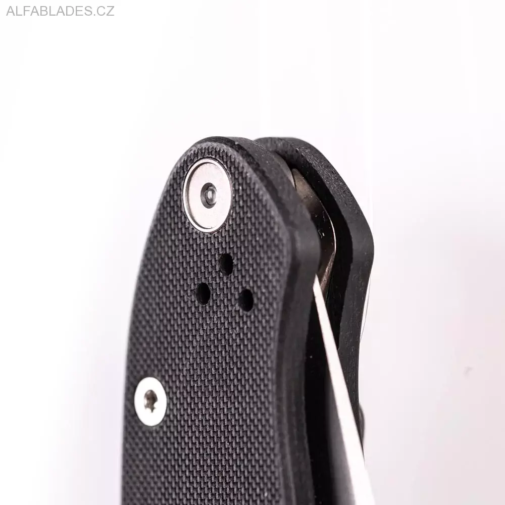 GLOW RHINO Tritium Lanyard Hole Plug for Spyderco Knives Satin