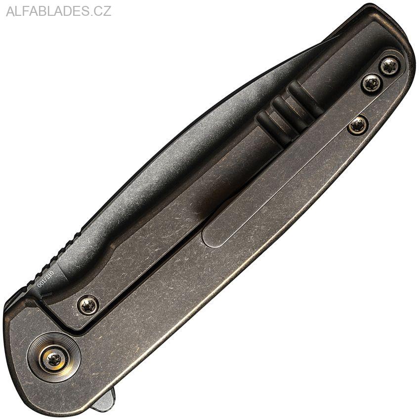 WE KNIFE 20052B2 Shakan Bronze Ti/SW
