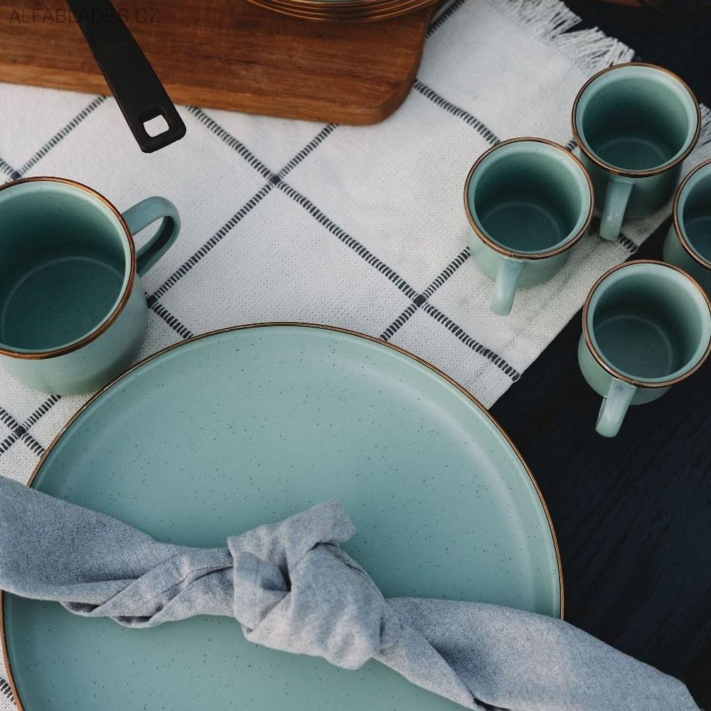 BAREBONES LIVING Enamel Espresso Cup Set 2ks. Mint