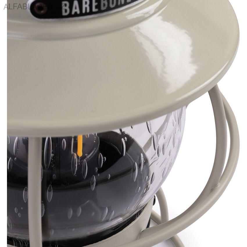 BAREBONES LIVING Railroad Lantern Vintage White