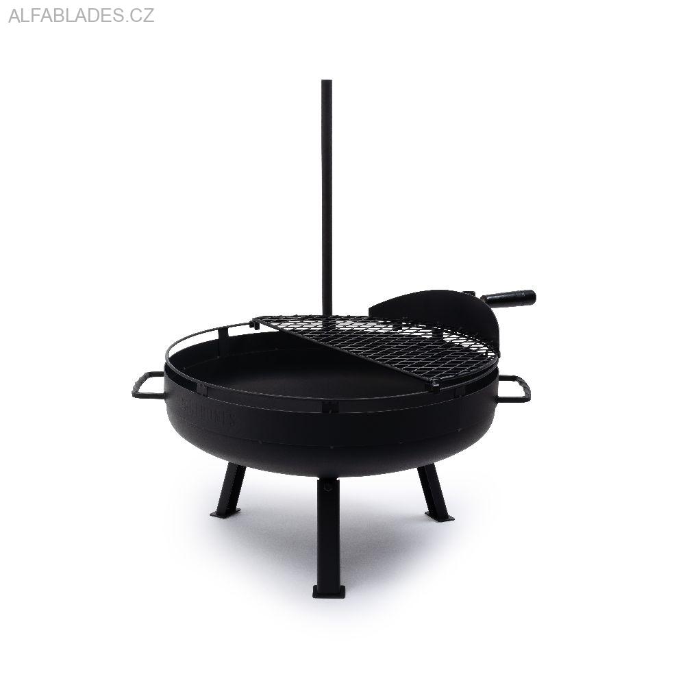 BAREBONES LIVING Cowboy Firepit Grill System 23" 