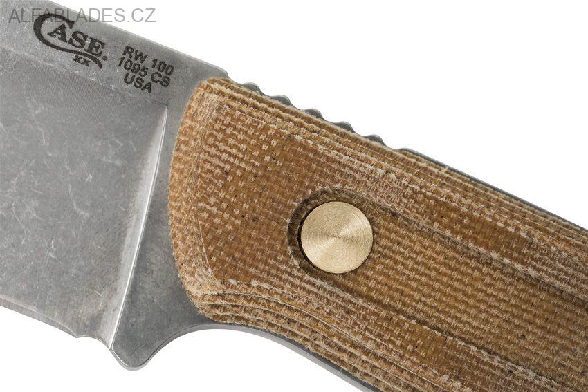 CASE CUTLERY Welker Natural Micarta Hunter
