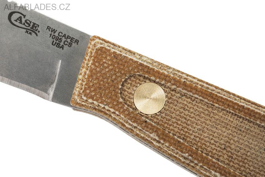 CASE CUTLERY Welker Natural Micarta Caper