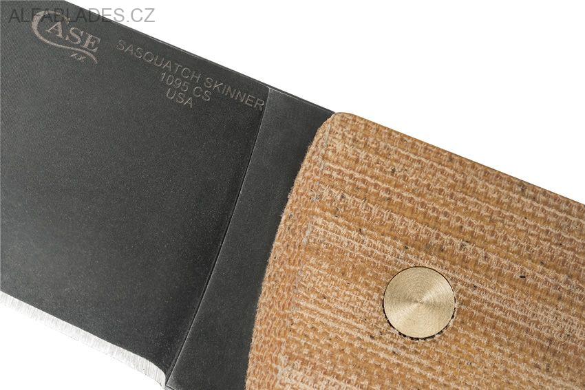 CASE CUTLERY Miller Natural Micarta Sasquatch Skinner