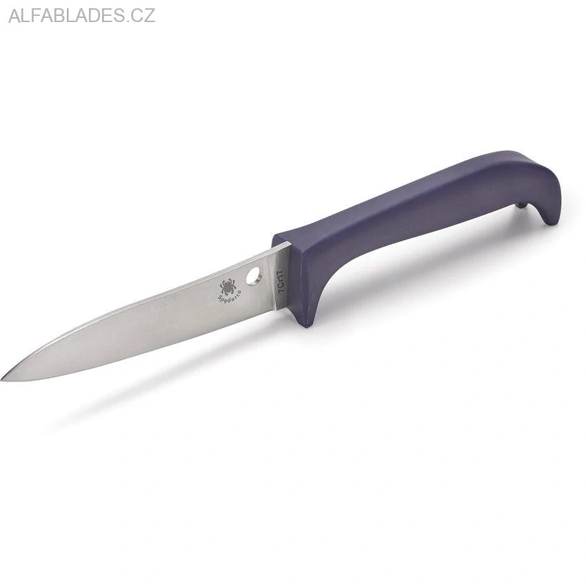 SPYDERCO Counter Puppy Blue Plain 3,5"