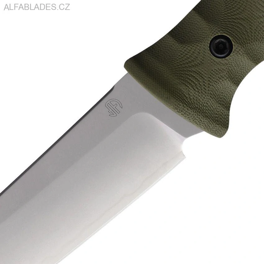 NORTH MOUNTAIN BLADES Chop Tanto 2415 GR Green G-10 