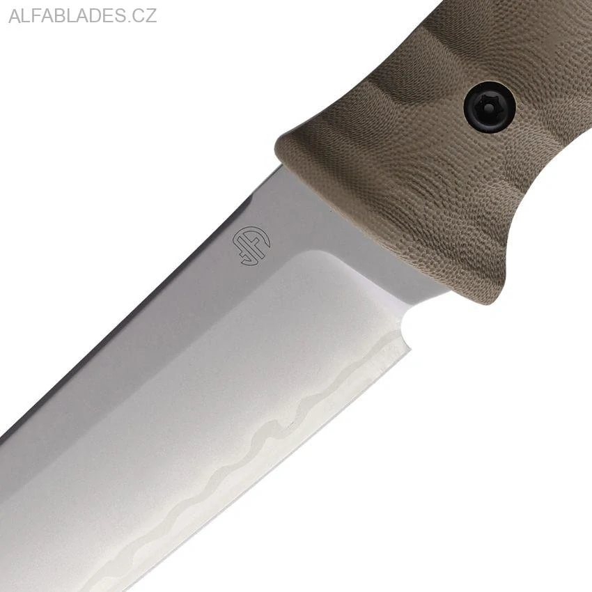 NORTH MOUNTAIN BLADES Chop Tanto 2415 TAN Tan G-10 
