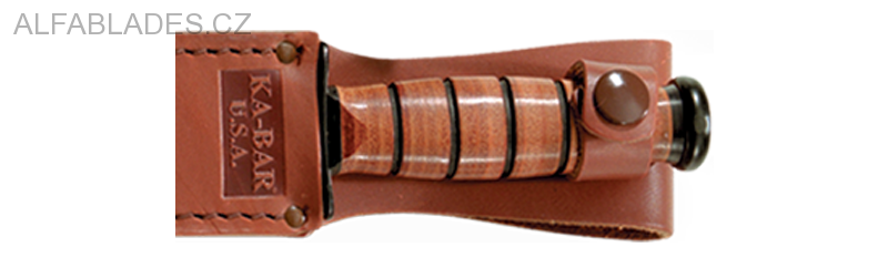 KA-BAR Big Brother Leather Handle