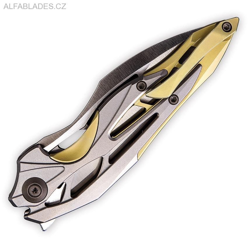 WE KNIFE Arrakis 906C Gray/Gold