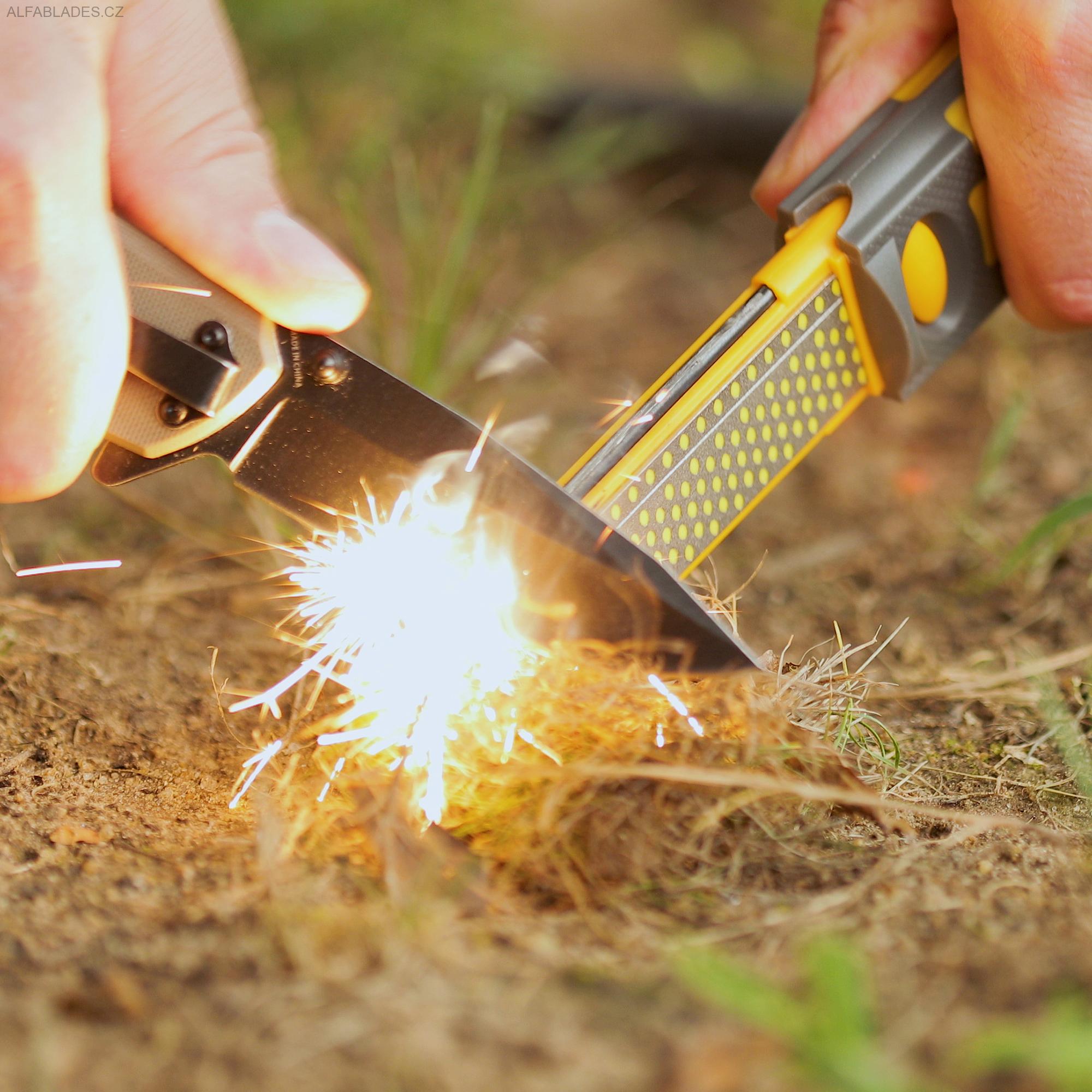 SMITH'S SHARPENERS PackPal Diamond Combination Sharpener