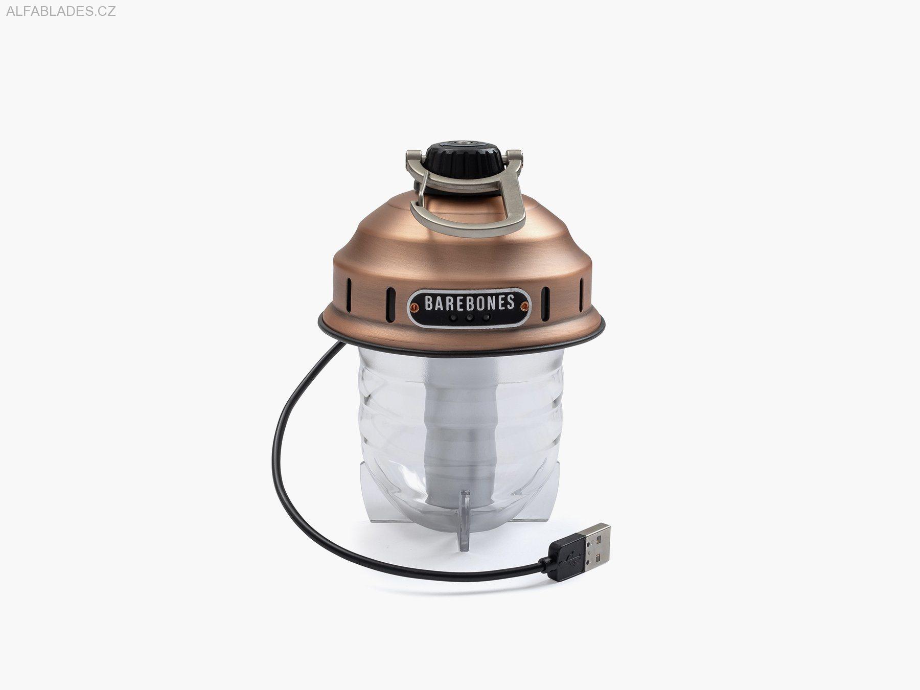 BAREBONES LIVING Beacon Hanging Lantern Copper