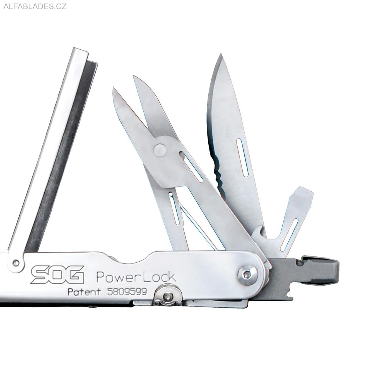 SOG PowerLock w Scissors