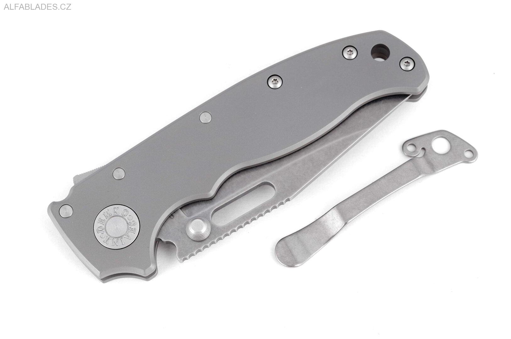 DEMKO AD20.5 Clip Point CPM 3V/Smooth Ti