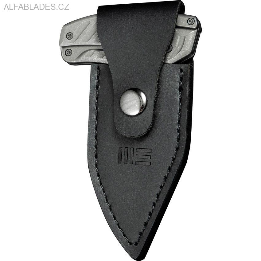 WE KNIFE 21036B2 Typhoeus Folding Push Dagger Gray Ti/SW