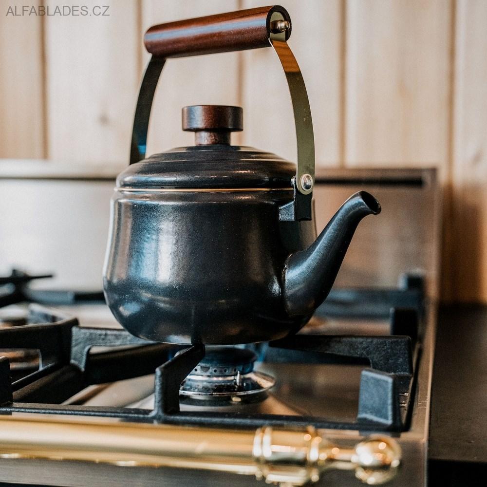 BAREBONES LIVING Teapot Charcoal