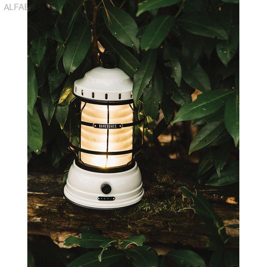 BAREBONES LIVING Forest Lantern Vintage White