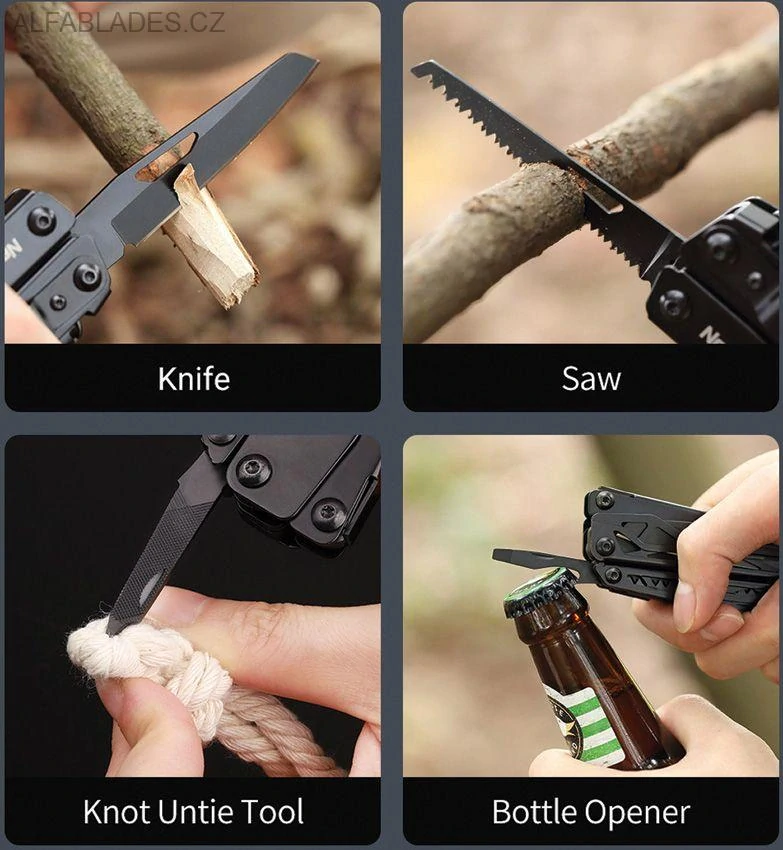 NEXTOOL Black Knight Multitool