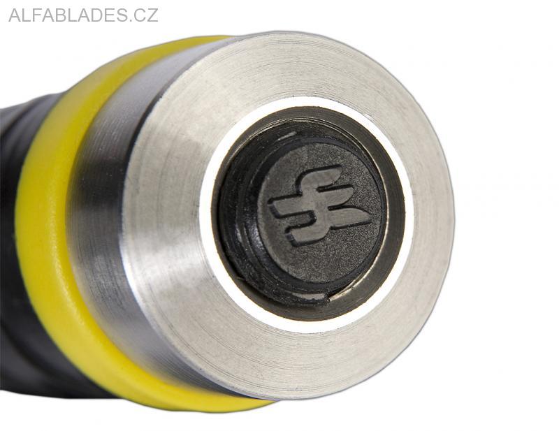 UNDERWATER KINETICS Blue Tang Titanium DropPoint Yelow