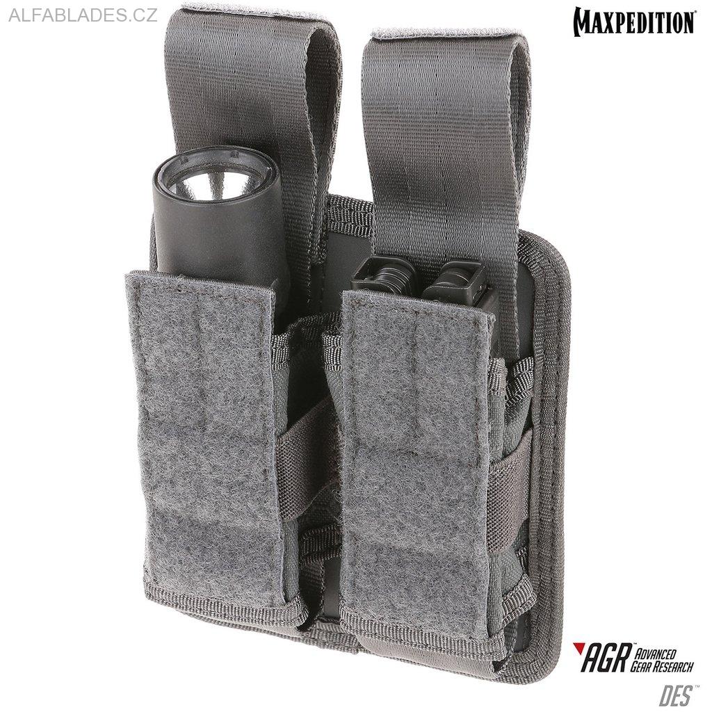 MAXPEDITION AGR DES Double Sheath Pouch Black