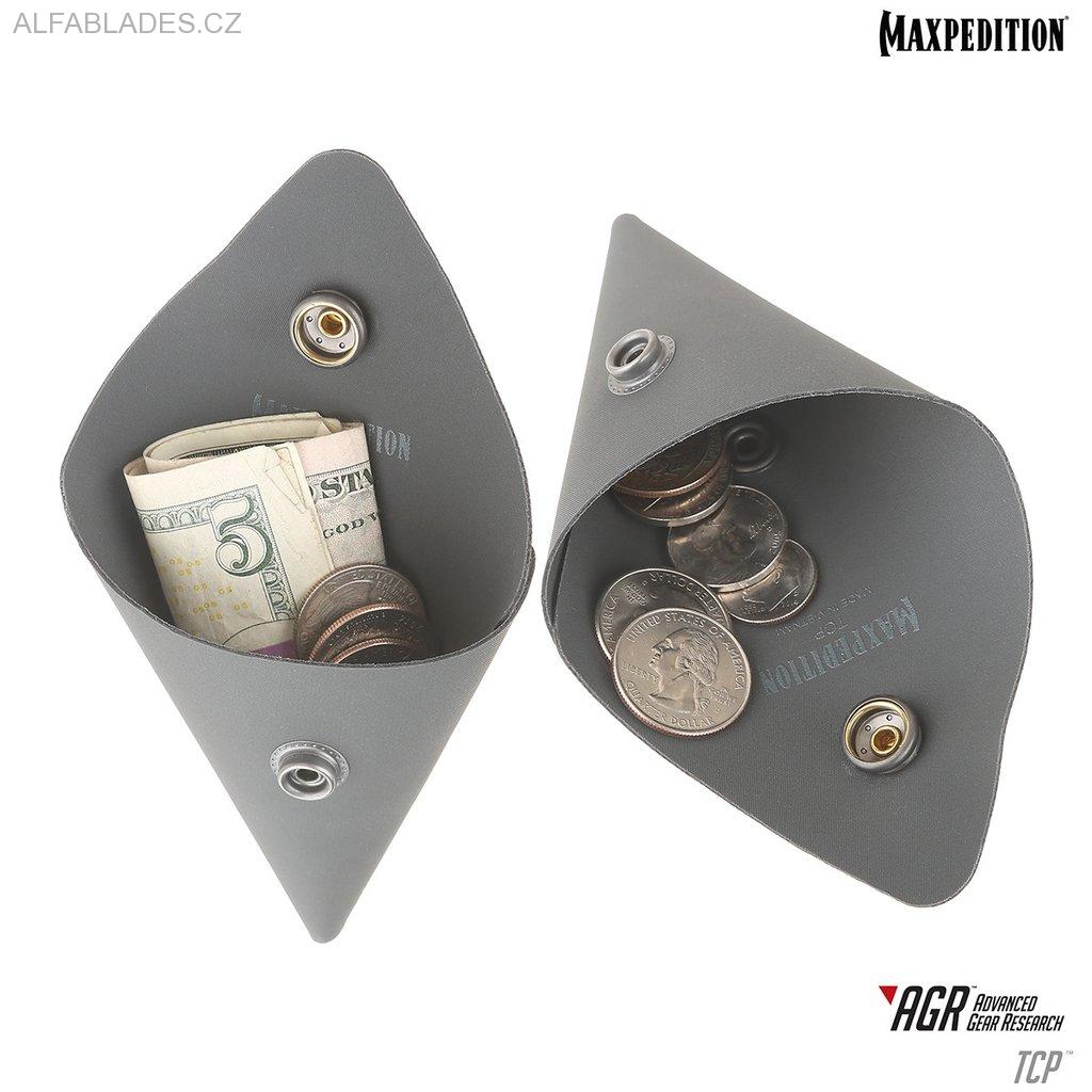 MAXPEDITION AGR TCP Triangle Coin Pouch Black 