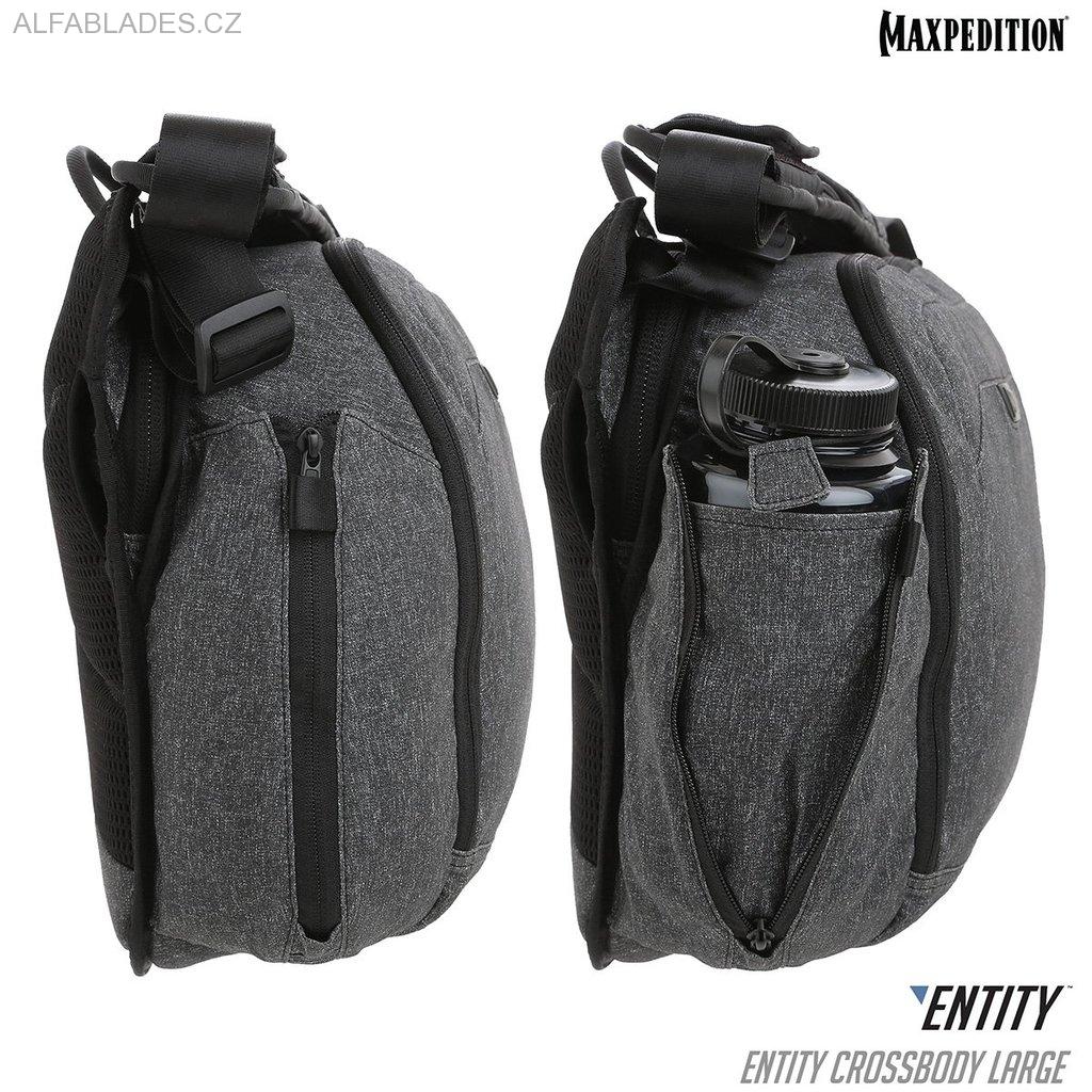MAXPEDITION Entity Crossbody Bag (Large) 14L Charcoal