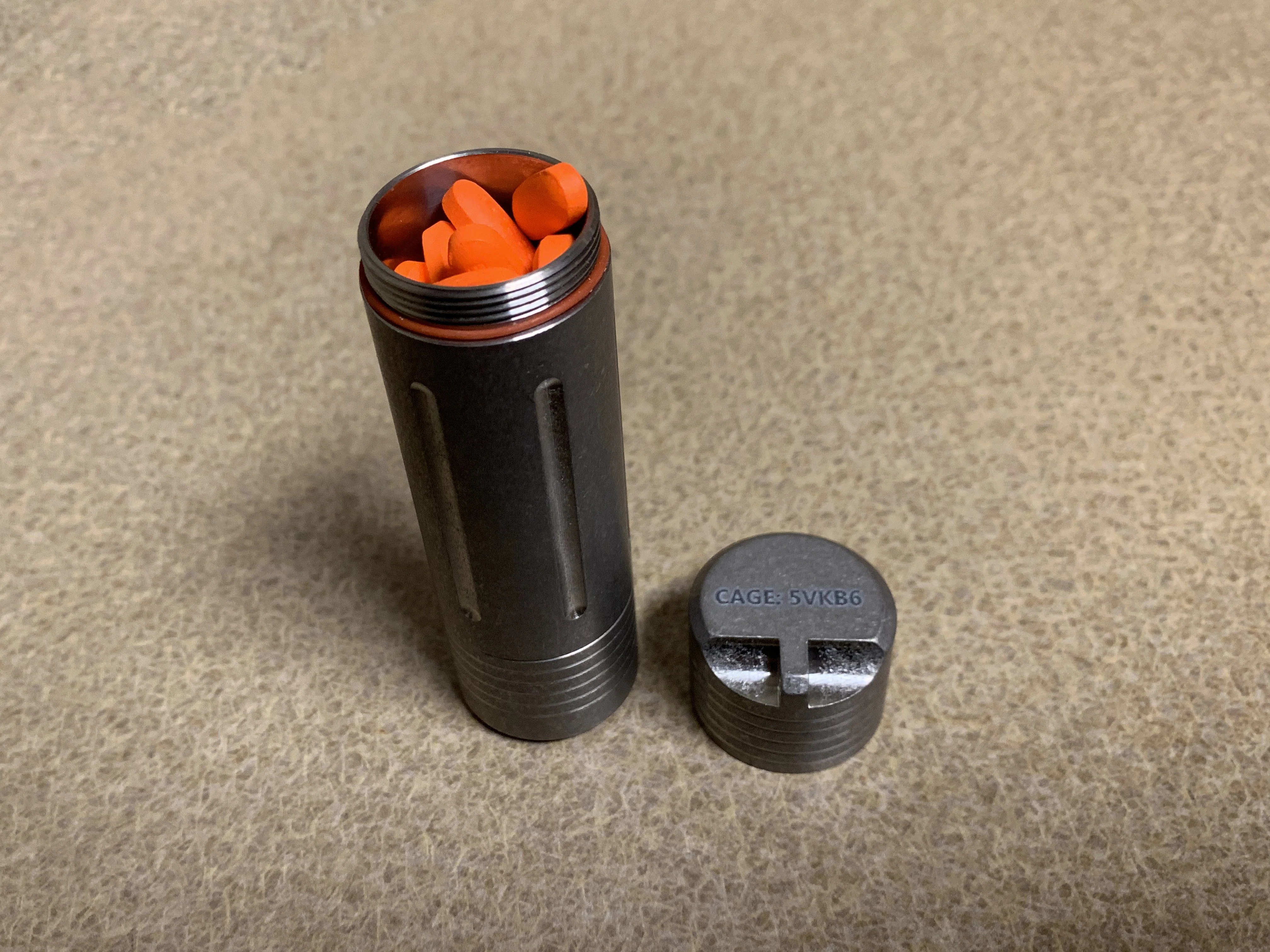 MARATAC Dual Pass Titanium Capsule