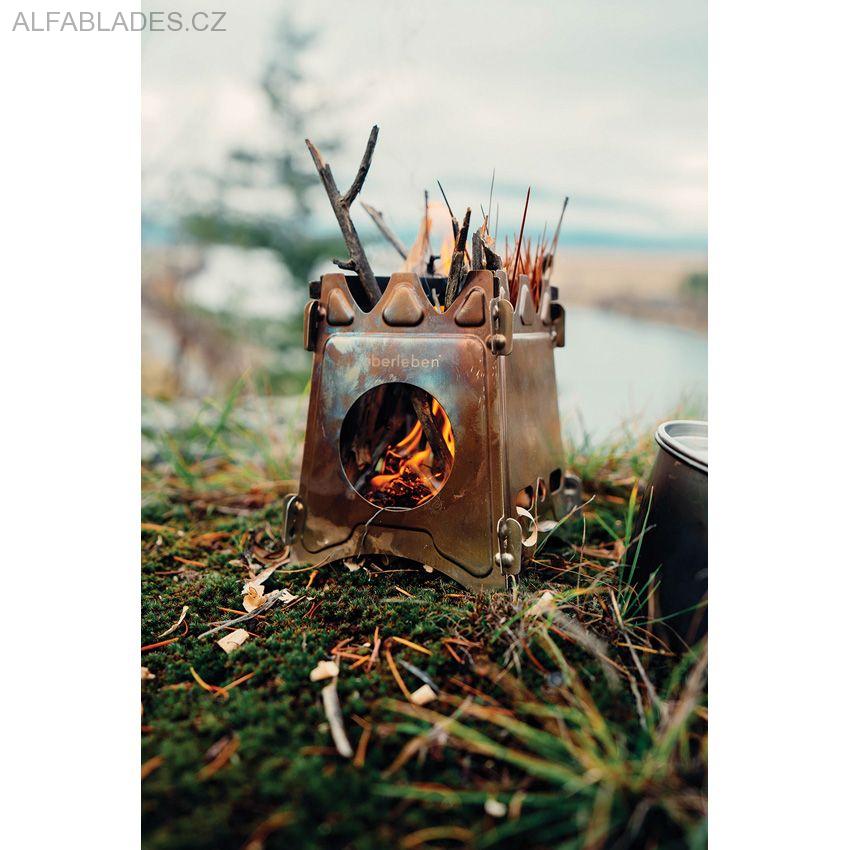 ÜBERLEBEN Stoker Stove Stainless Steel 